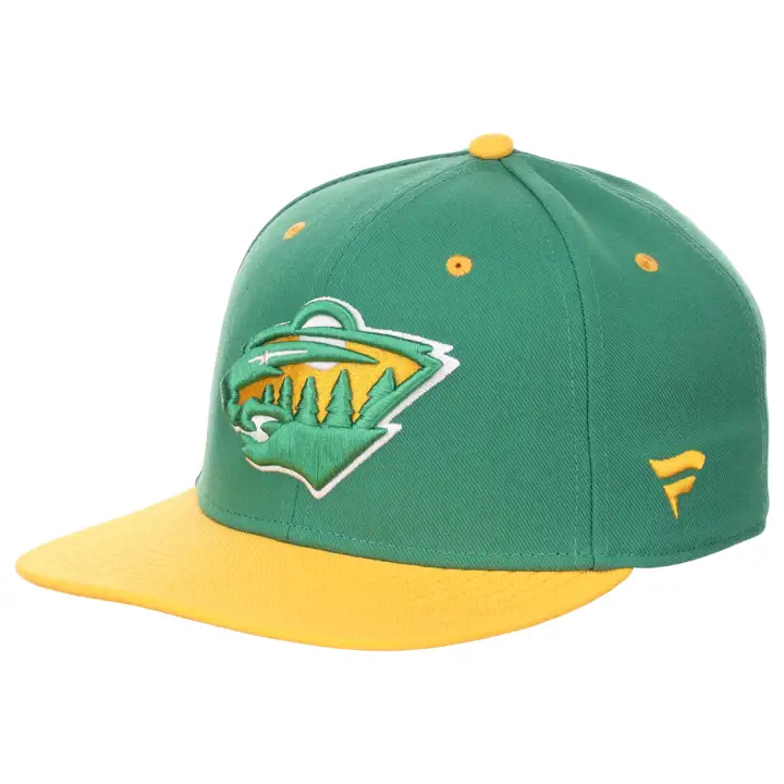 MINNESOTA WILD LNH Casquette snapback Authentique Pro KGRN
