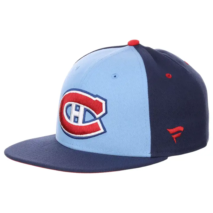 MONTREAL CANADIENS LNH SE Authentique Pro Casquette snapback BLEUE