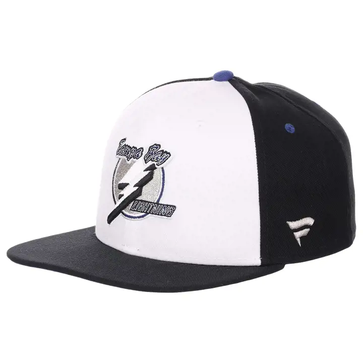 CASQUETTE AUTHENTIQUE PRO SNAPBACK NHL BLANCHE TAMPA BAY LIGHTNING