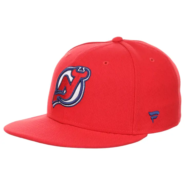 CASQUETTE AJUSTÉE BLANCHE NEW JERSEY DEVILS NHL SE