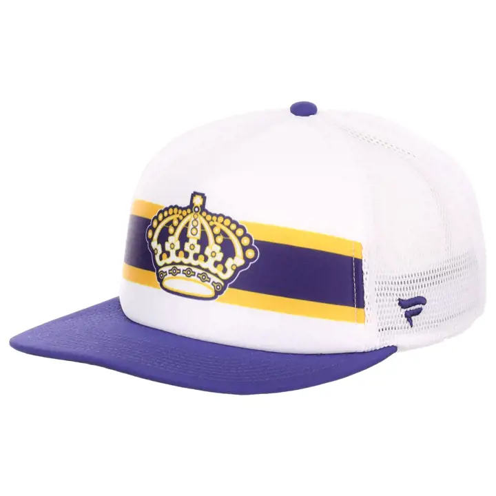 LOS ANGELES KINGS NHL Casquette trucker PUR en mousse sur le devant