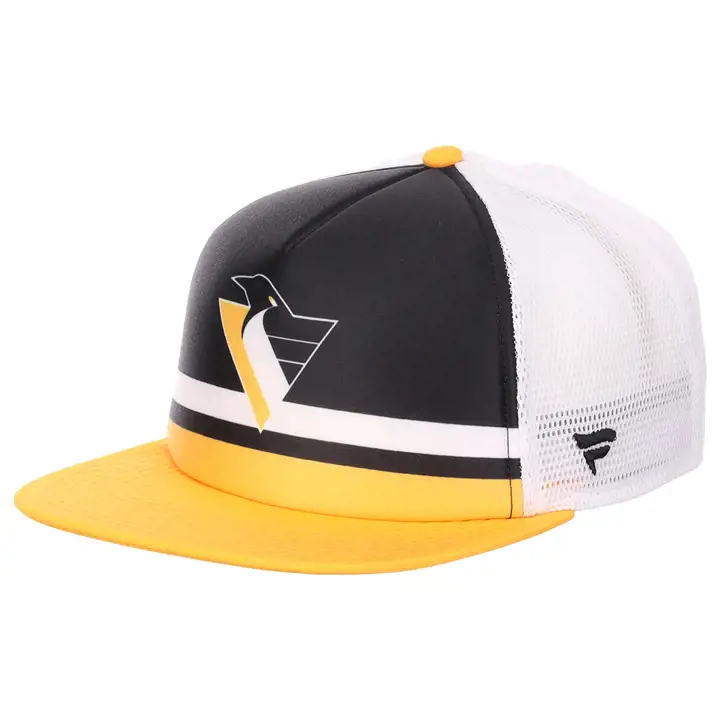CASQUETTE TRUCKER EN MOUSSE NOIRE PITTSBURGH PENGUINS LNH SE