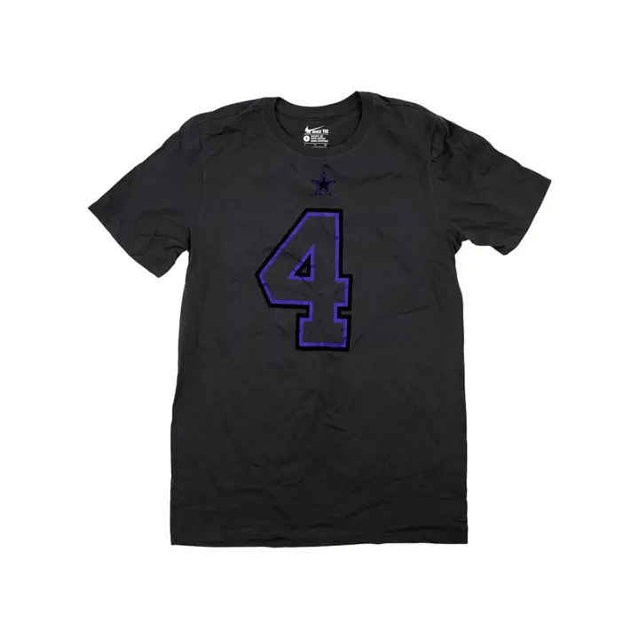 T-shirt Dallas Cowboys NFL Outliner N/N Dak Prescott Charbon