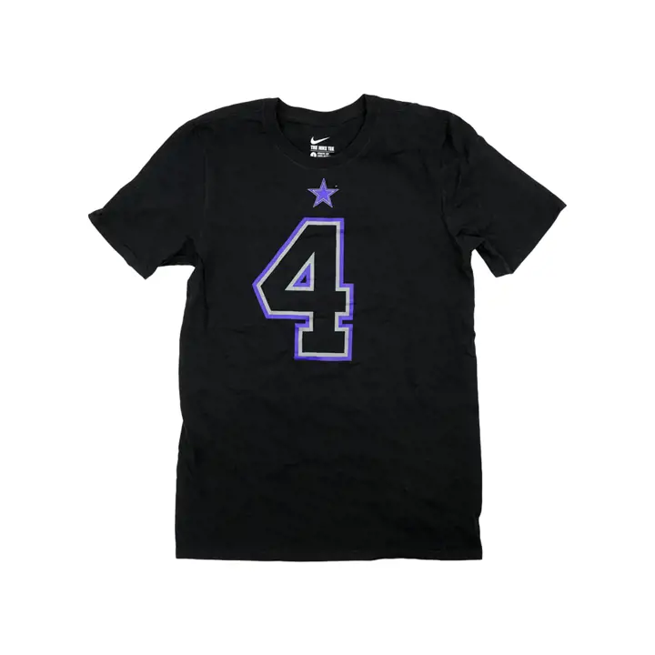 T-shirt Dallas Cowboys NFL Outliner N/N Dak Prescott Noir