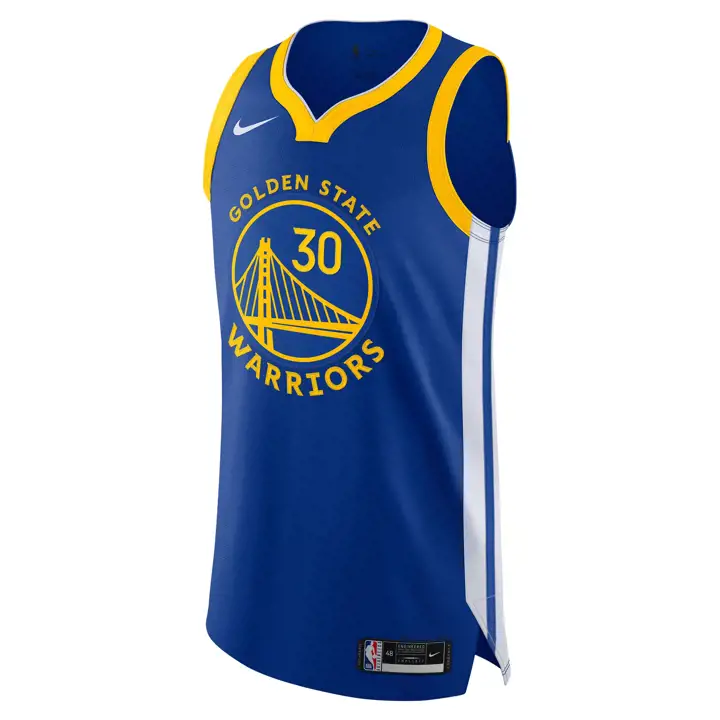 MAILLOT AUTHENTIQUE ICON NBA WARRIORS Stephen Curry BLEU