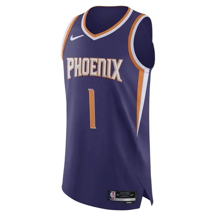 Maillot Icône Authentique SUNS NBA Devin Booker PUR