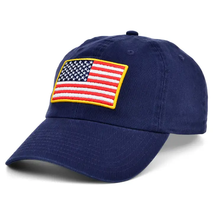 ordinary crowns Casquette papa drapeau américain bleu marine Americana