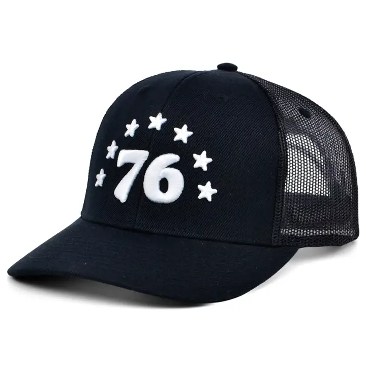 Local Crowns Americana Trucker noir/blanc 76 étoiles