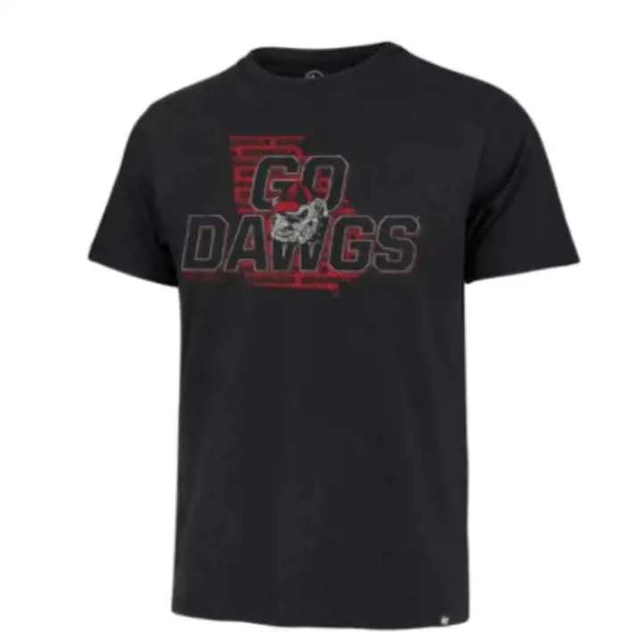 T-shirt Franklin NCAA Regional Georgia Bulldogs Noir