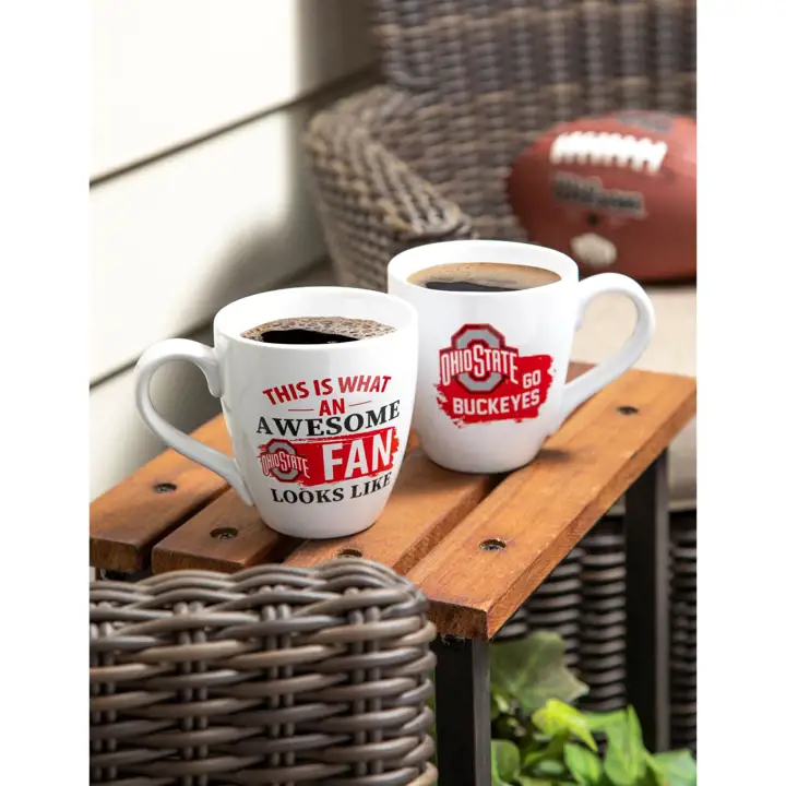Lot de Tasses à café Ohio State Buckeyes Cup O'Jave