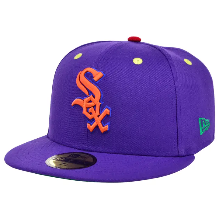 CHICAGO WHITE SOX MLB COLOR UV ROYGBIV 2.0 59FIFTY pur/grn A