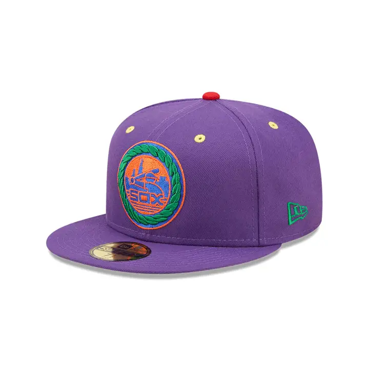 CHICAGO WHITE SOX MLB COLOR UV ROYGBIV 2.0 59FIFTY pur/grn A