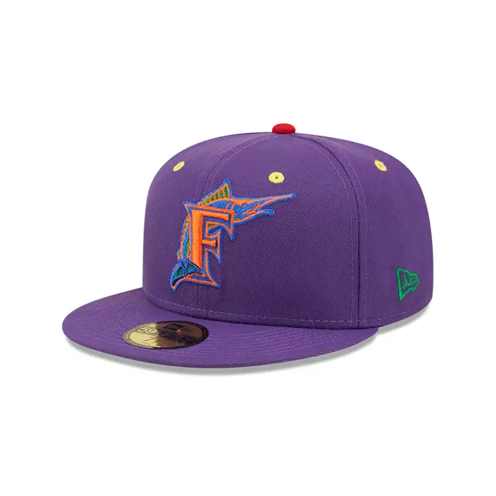 FLORIDA MARLINS MLB COLOR UV ROYGBIV 2.0 59FIFTY vio/vrt 10T