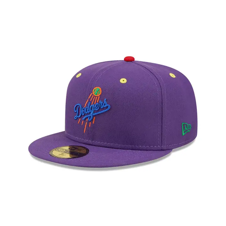 LA DODGERS MLB COULEUR UV ROYGBIV 2.0 59FIFTY pur/vrt 60E ANN