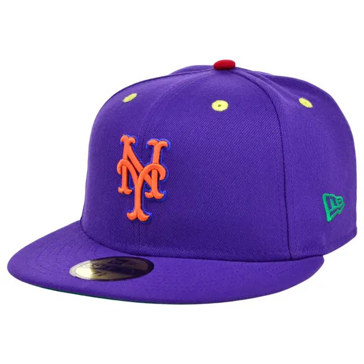 NEW YORK METS MLB COULEUR UV ROYGBIV 2.0 59FIFTY vio/vert 40ÈME