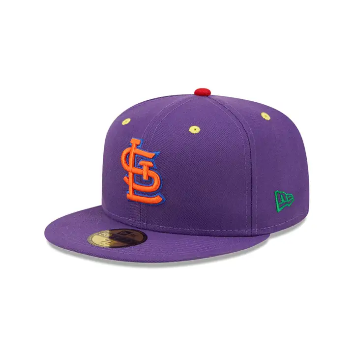 Casquette ST. L CARDINALS MLB COLOR UV ROYGBIV 2.0 59FIFTY violette/verte