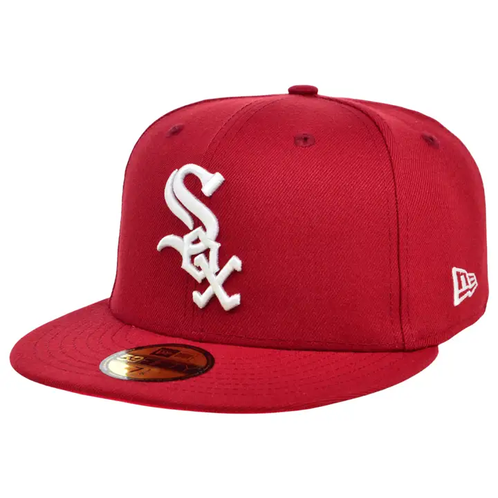 WHITE SOX MLB COULEUR UV SAUMON SANGRIA 59FIFTY bordeaux/lave