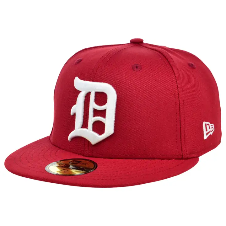TIGERS MLB COLOR UV SALMON SANGRIA 59FIFTY bordeaux/rouge lave