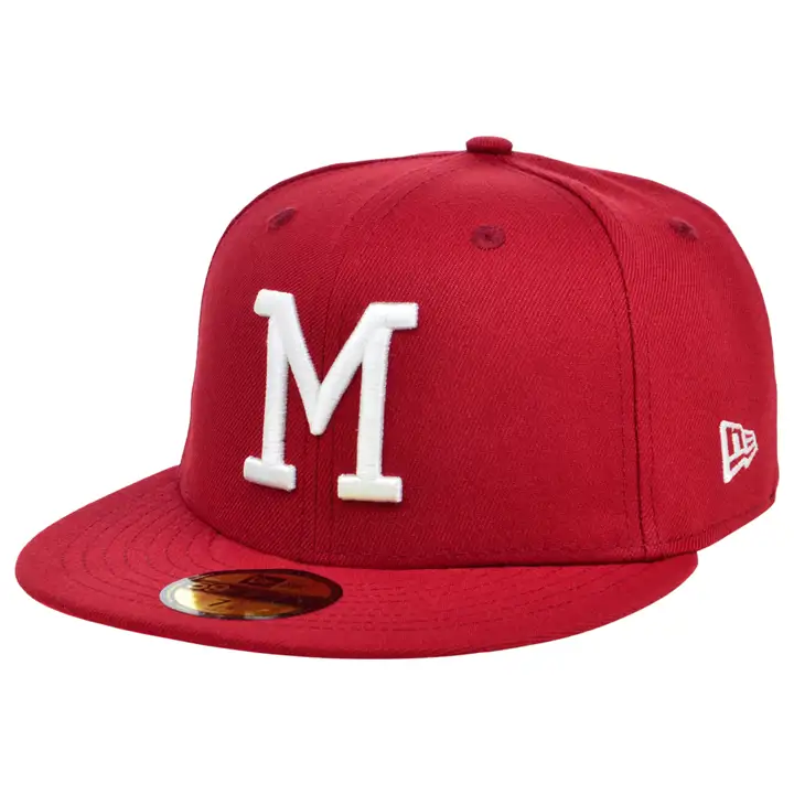 BRAVES MLB COLOR UV SALMON SANGRIA 59FIFTY bordeaux/rouge lave