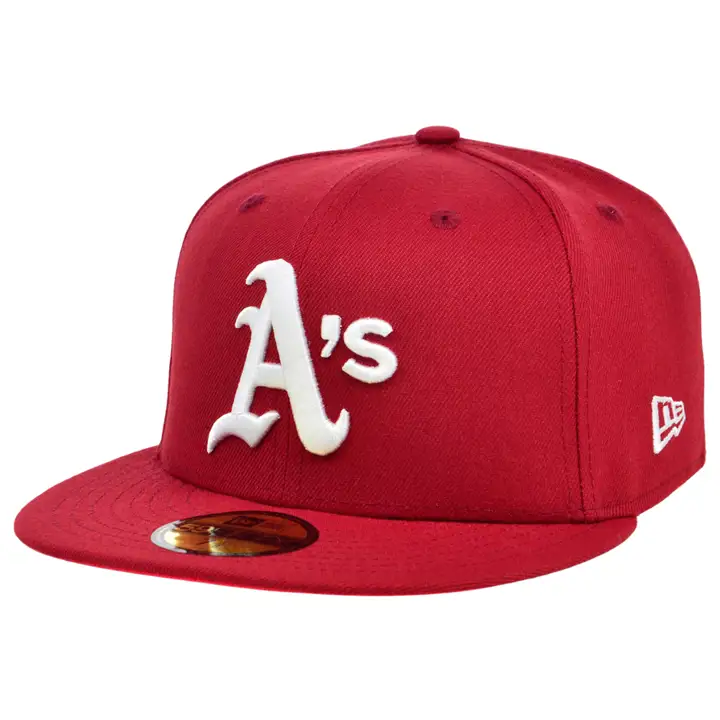 OK ATHLETICS MLB COLOR UV SALMON SANGRIA 59FIFTY burg/lava r