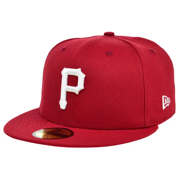 PIRATES MLB COLOR UV SALMON SANGRIA 59FIFTY bordeaux/lava re