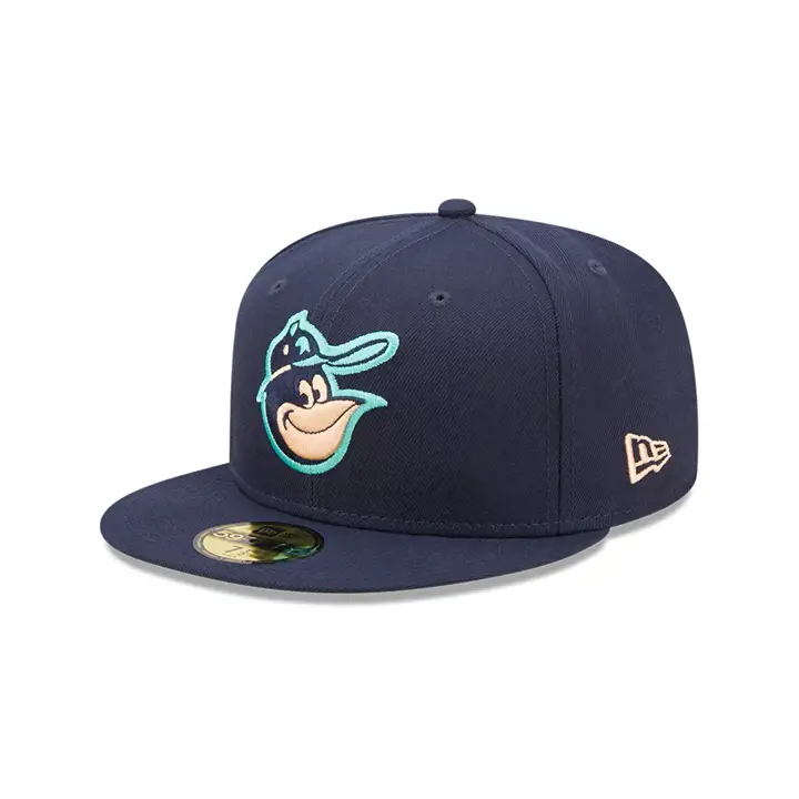 BAL ORIOLES MLB COLOR UV OCEANSIDE PEACH 59FIFTY marine/lorg W