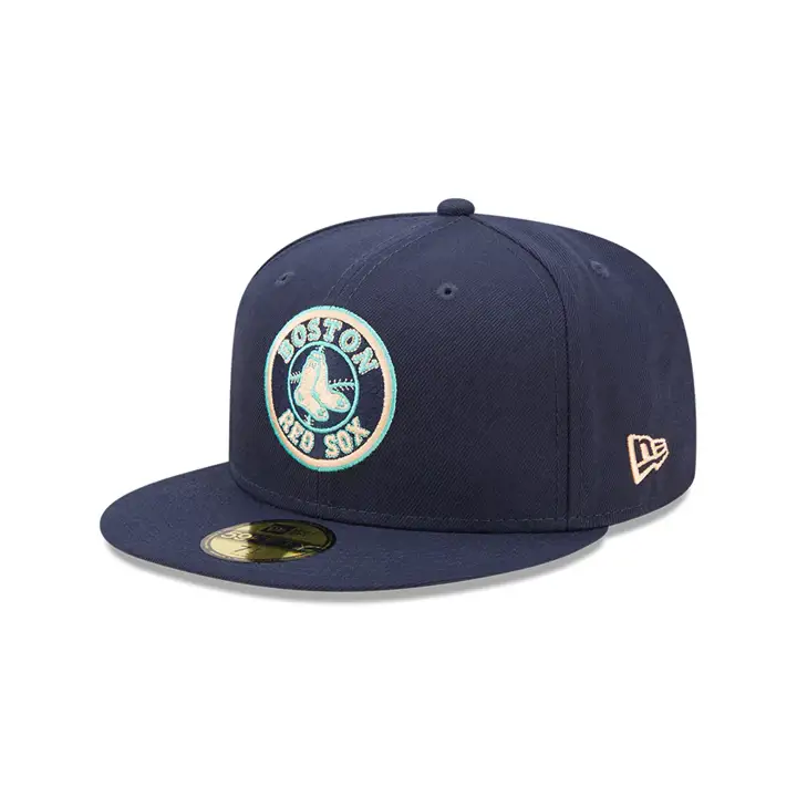 BOSTON RED SOX MLB COLOR UV OCEANSIDE PEACH 59FIFTY marine/saumon