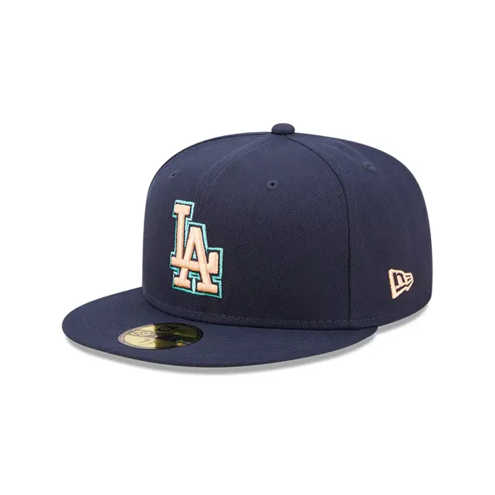 DODGERS MLB COLOR UV OCEANSIDE PEACH 59FIFTY marine/lorg WS 20