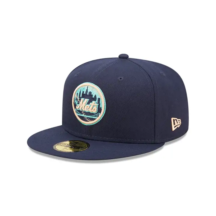 NEW YORK METS MLB COLOR UV OCEANSIDE PEACH 59FIFTY marine/lorg