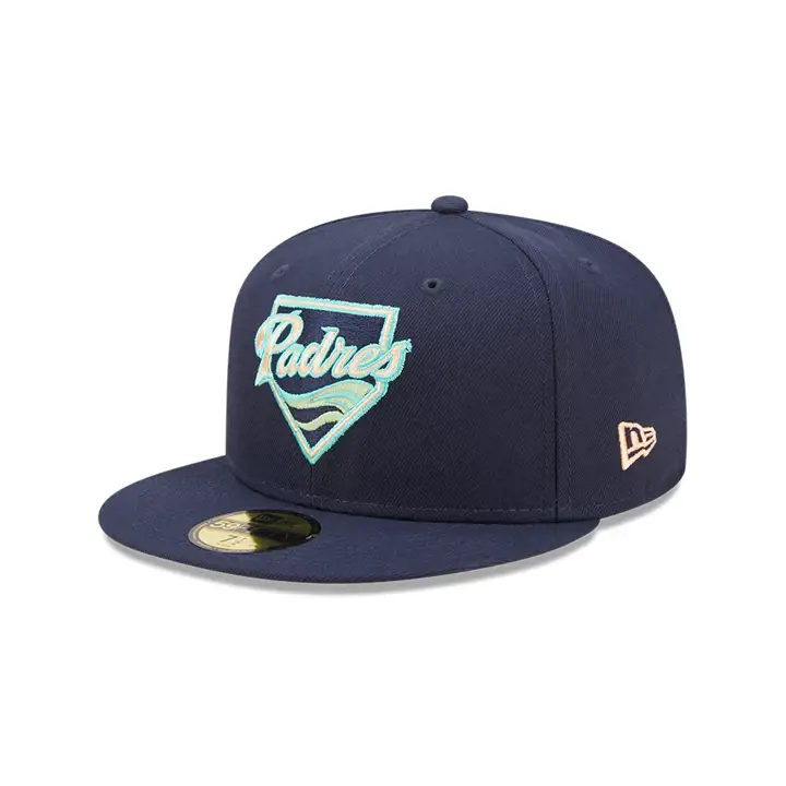 SAN DIEGO PADRES MLB COULEUR UV OCEANSIDE PEACH 59FIFTY marine/l