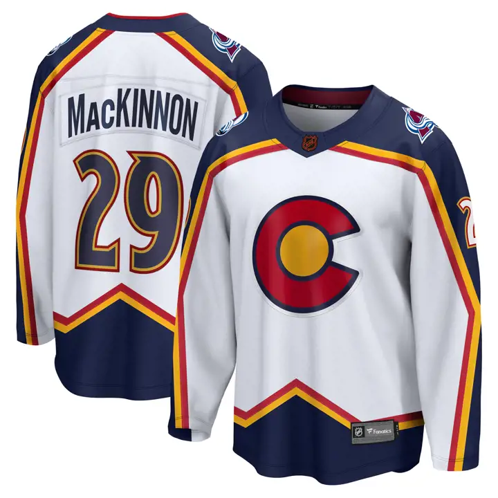 Maillot de joueur édition spéciale Avalanche NHL 22 Nathan MacKinnon