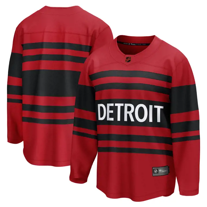 Maillot Detroit Red Wings NHL édition spéciale Breakaway 22 ROUGE