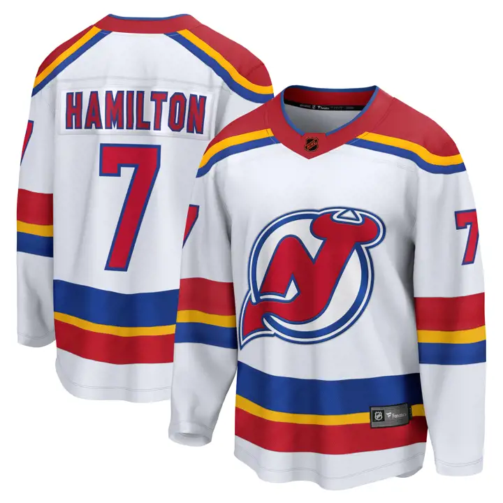 Maillot de joueur édition spéciale NHL des Devils du New Jersey 22 Dougi