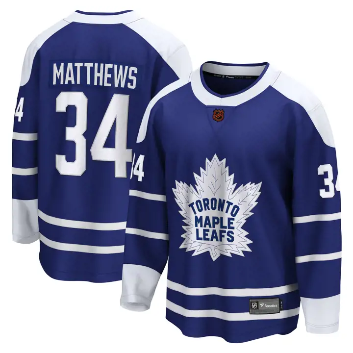 Maillot de joueur Édition Spéciale LNH Feuille d'érable 22 Auston Matth