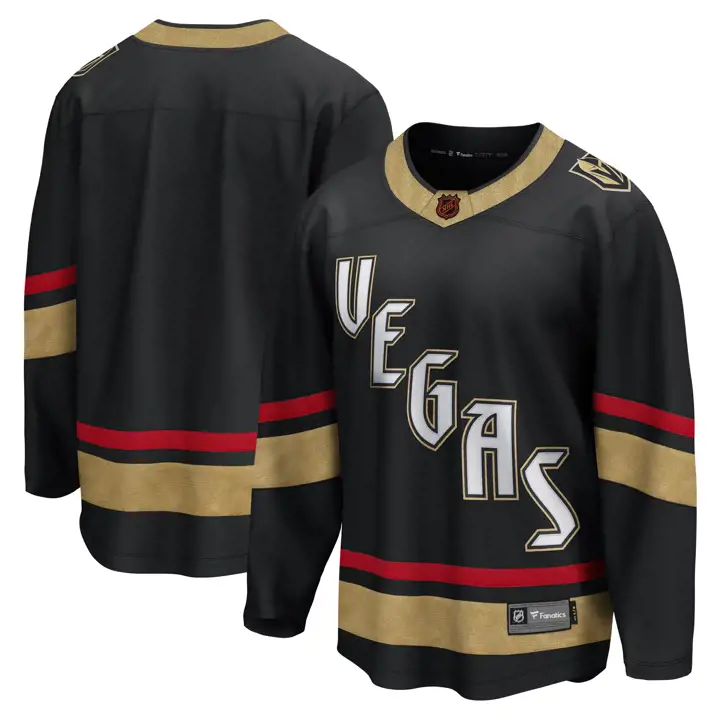 Maillot Golden Knights NHL édition spéciale Breakaway 22 BLK