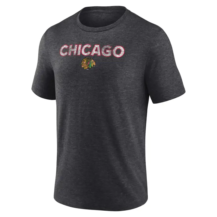T-shirt Chicago Blackhawks NHL édition spéciale triblended 22 C