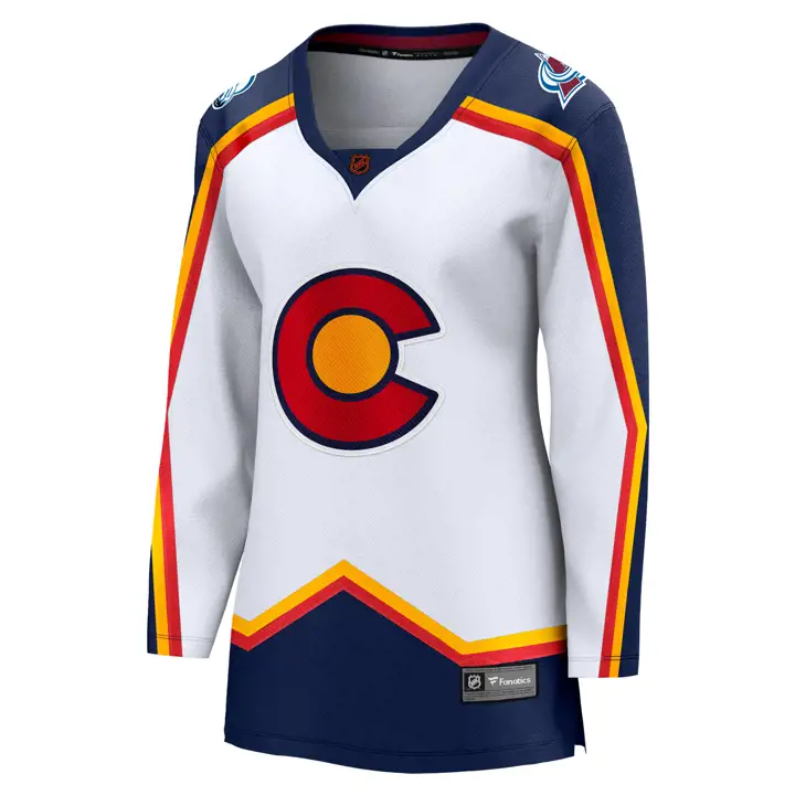 Maillot femme Colorado Avalanche LNH, édition spéciale Breakaway