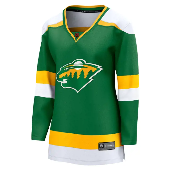 Maillot Édition Spéciale Breakaway Femme LNH Minnesota Wild 2