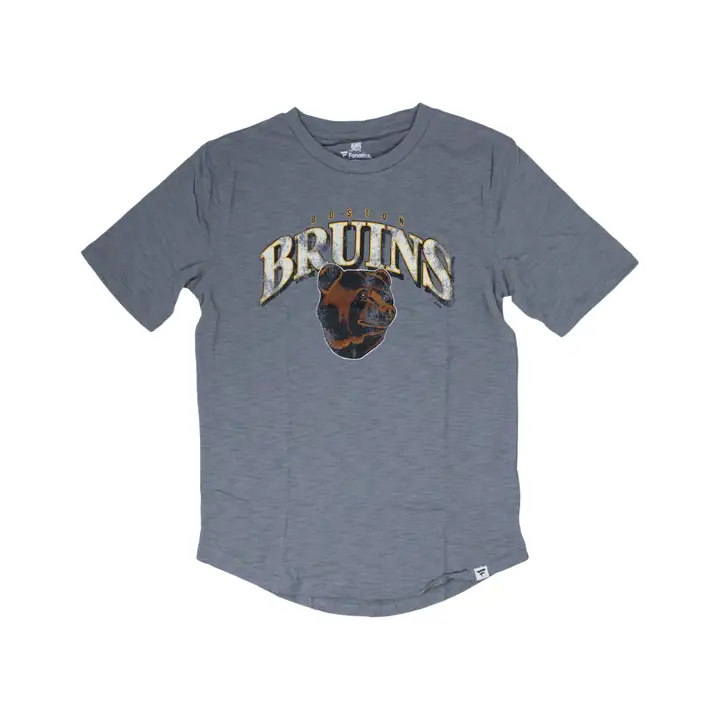 T-shirt Boston Bruins NHL édition spéciale Slub 22 GRIS