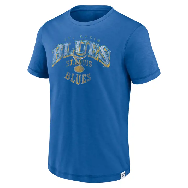 T-shirt St. Louis Blues NHL Édition Spéciale Slub 22 BLEU