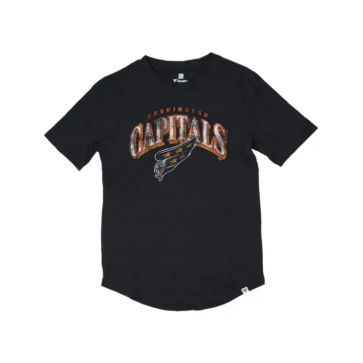 T-shirt flammé édition spéciale LNH Washington Capitals 22 BLK
