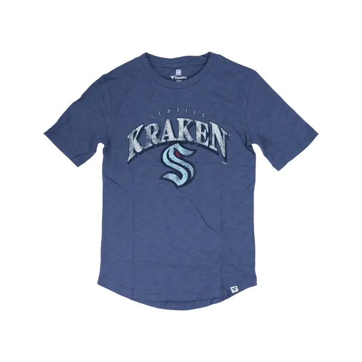 T-shirt à manches courtes Seattle Kraken Édition spéciale NHL 22 MARINE