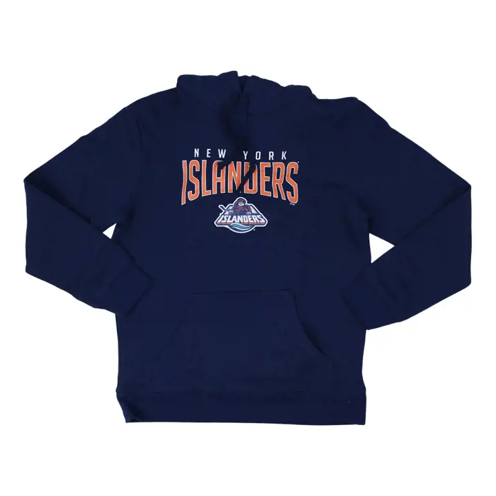 Chandail à capuchon en molleton édition spéciale des Islanders de New York LNH 22 MARINE