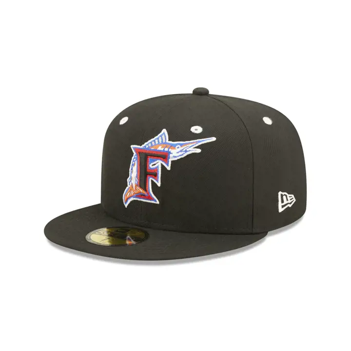 Florida Marlins MLB Moon Man 59FIFTY NOI/NOI/OR