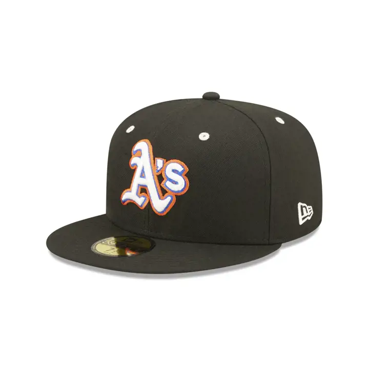 Oakland Athletics MLB Moon Man 59FIFTY NOI/NOI/OR