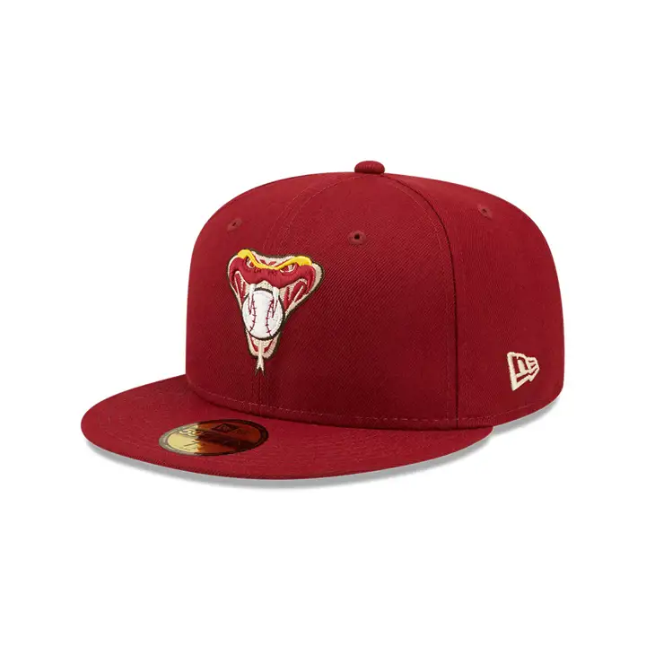 Casquette 59FIFTY MLB Arizona Diamondbacks Cardinal Sunshine rouge/rouge