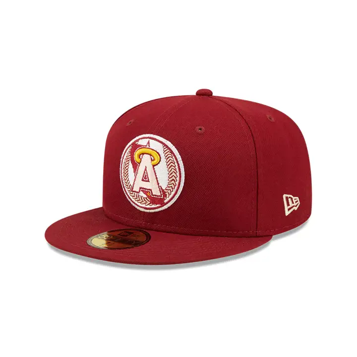 California Angels MLB Cardinal Sunshine 59FIFTY ROUGE/ROUGE/ST