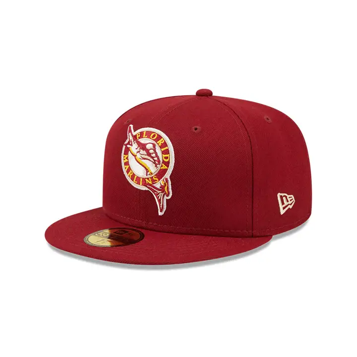 Florida Marlins MLB Cardinal Sunshine 59FIFTY ROUGE/ROUGE/GRIS