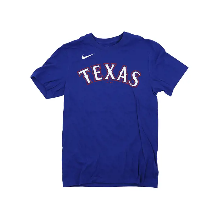 T-shirt Nike MLB N&N Joueur Texas Rangers Corey Seager rbl