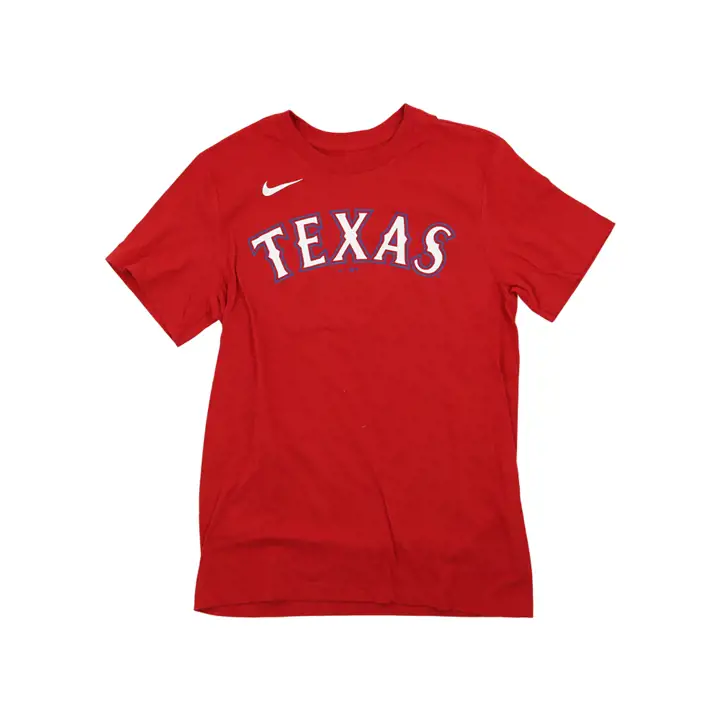 T-shirt Nike MLB N&N Joueur Texas Rangers Corey Seager rouge